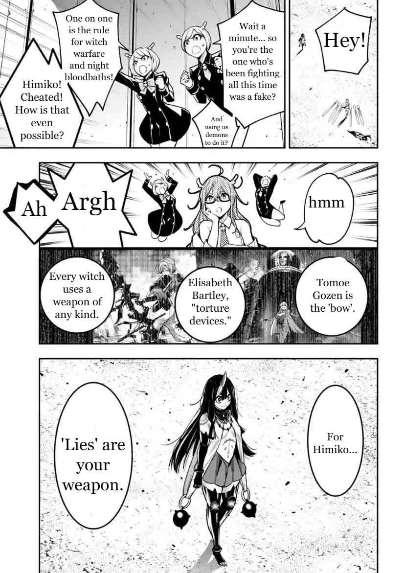 Majo Taisen - The War of Greedy Witches Chapter 16 page 13 - Chapter 16