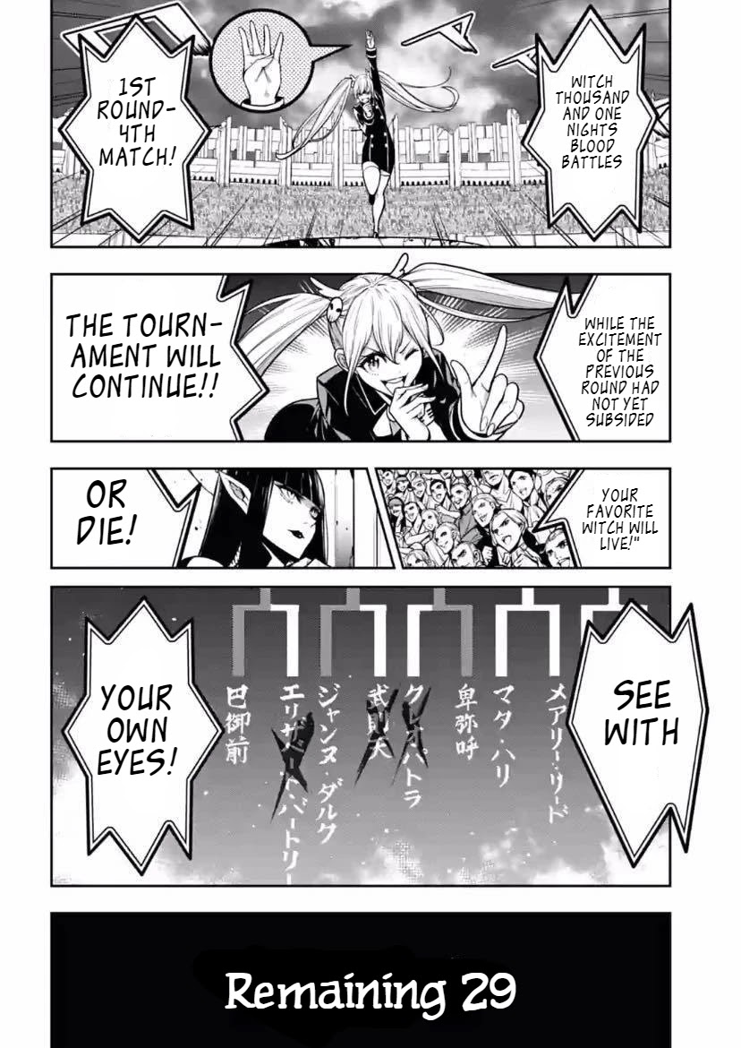 Majo Taisen - The War of Greedy Witches Chapter 17 page 1 - Chapter 17