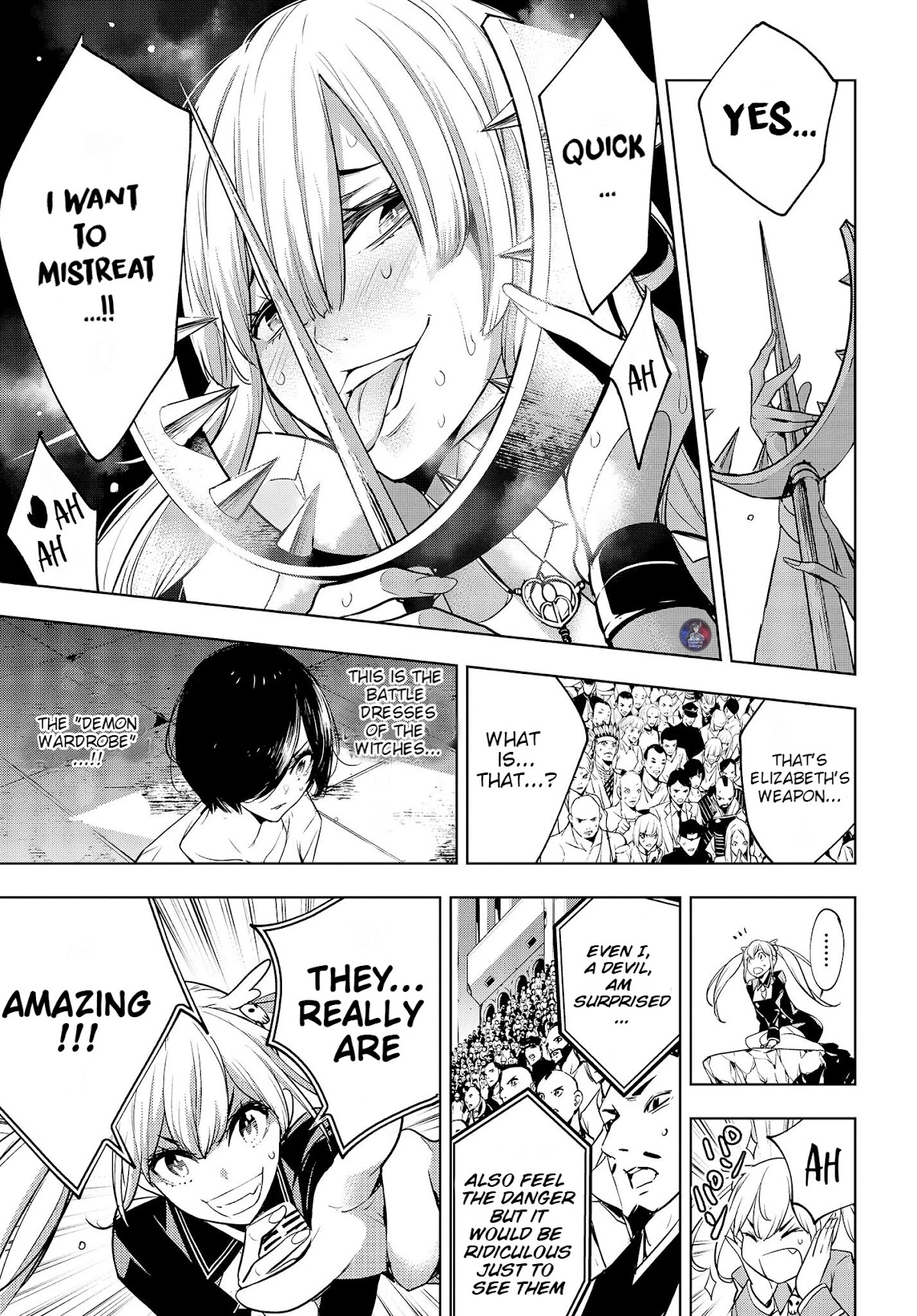 Majo Taisen - The War of Greedy Witches Chapter 2 page 32 - Chapter 2: Battle Wardrobe
