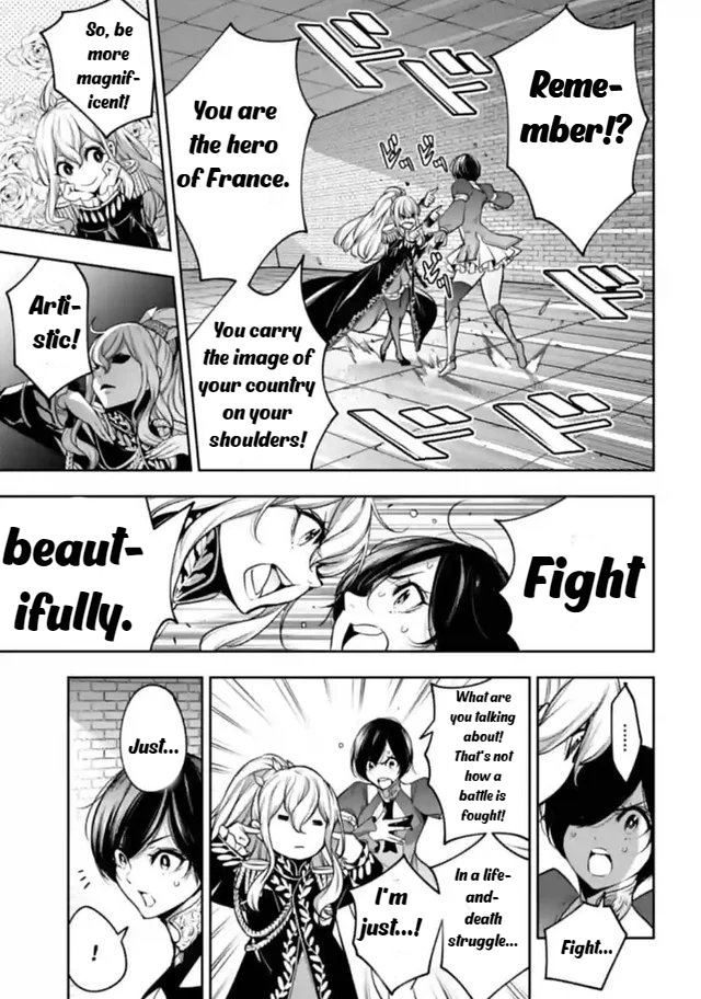 Majo Taisen - The War of Greedy Witches Chapter 20 page 27 - Chapter 20: The Noble Crack