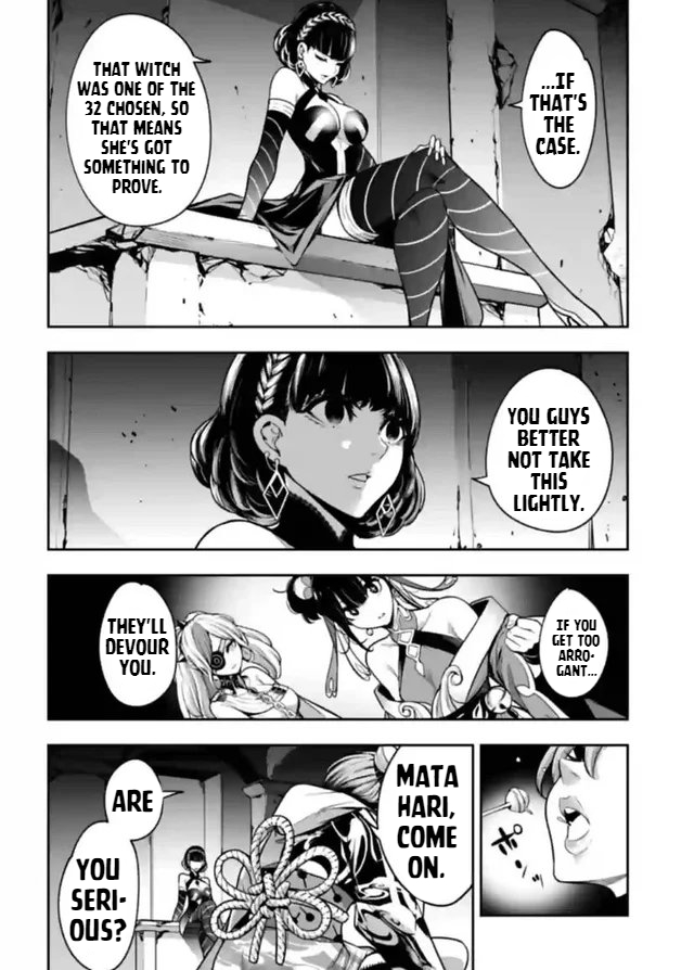 Majo Taisen - The War of Greedy Witches Chapter 20 page 38 - Chapter 20: The Noble Crack