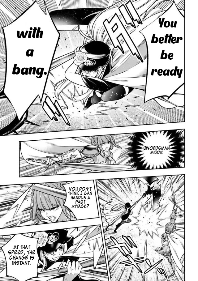 Majo Taisen - The War of Greedy Witches Chapter 22 page 23 - Chapter 22: Adapting Person