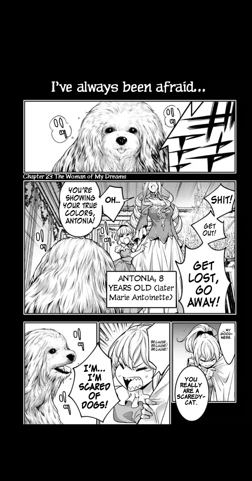 Majo Taisen - The War of Greedy Witches Chapter 23 page 1 - Chapter 23: The Woman of my Dreams