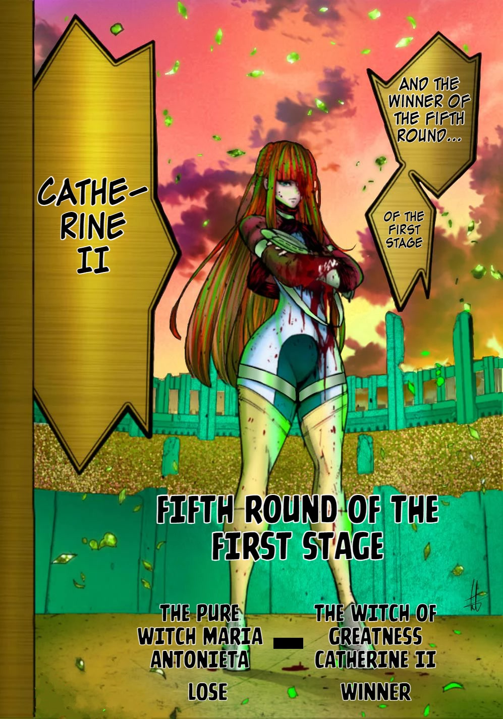 Majo Taisen - The War of Greedy Witches Chapter 25 page 40 - Chapter 25: The Heart of Marie Antoinette