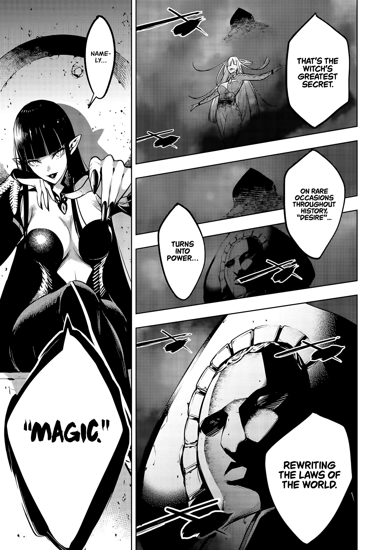 Majo Taisen - The War of Greedy Witches Chapter 3 page 34 - Chapter 3: The Way Of The World