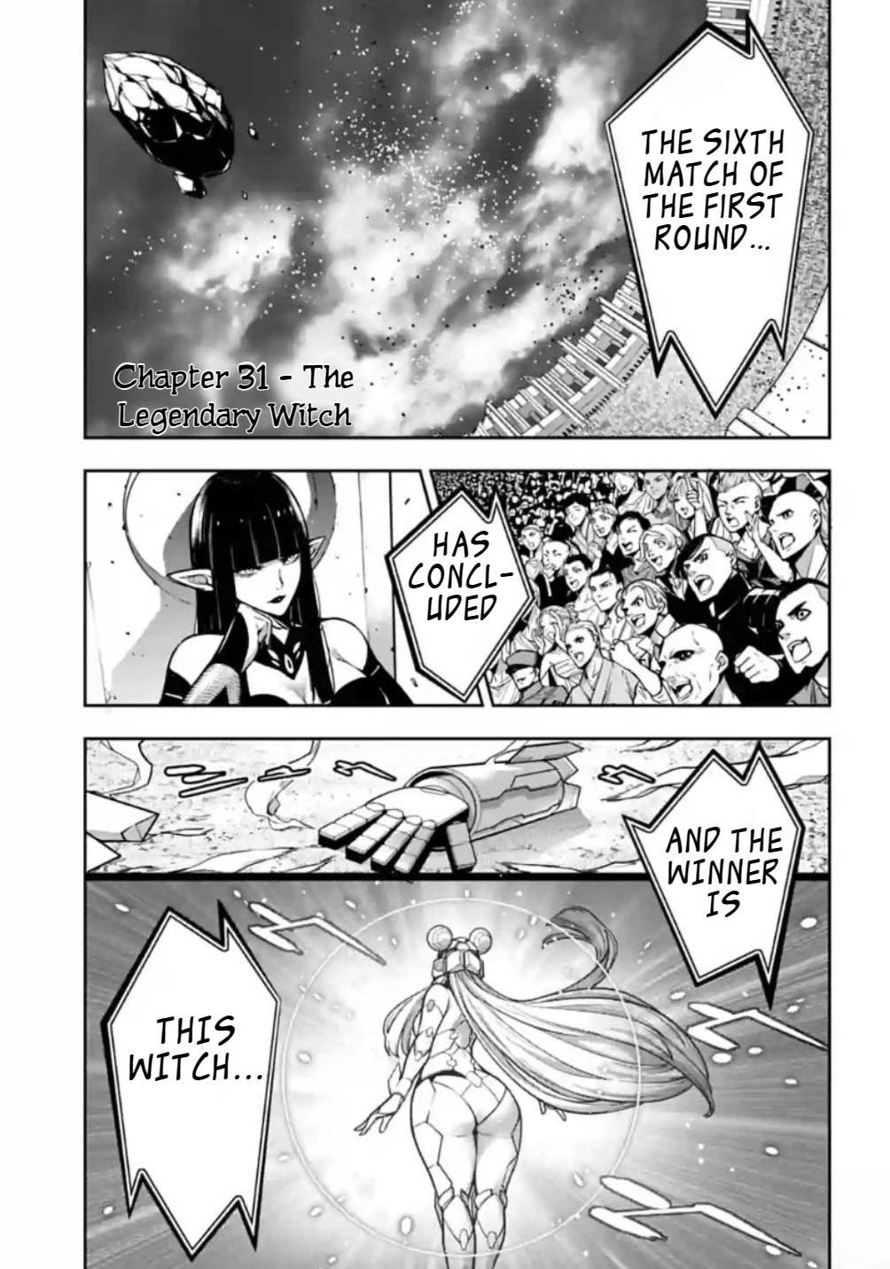 Majo Taisen - The War of Greedy Witches Chapter 31 page 1 - Chapter 31: The Legendary Witch