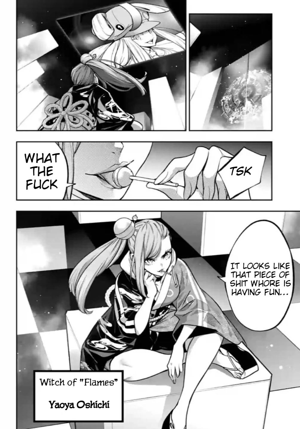 Majo Taisen - The War of Greedy Witches Chapter 31 page 22 - Chapter 31: The Legendary Witch