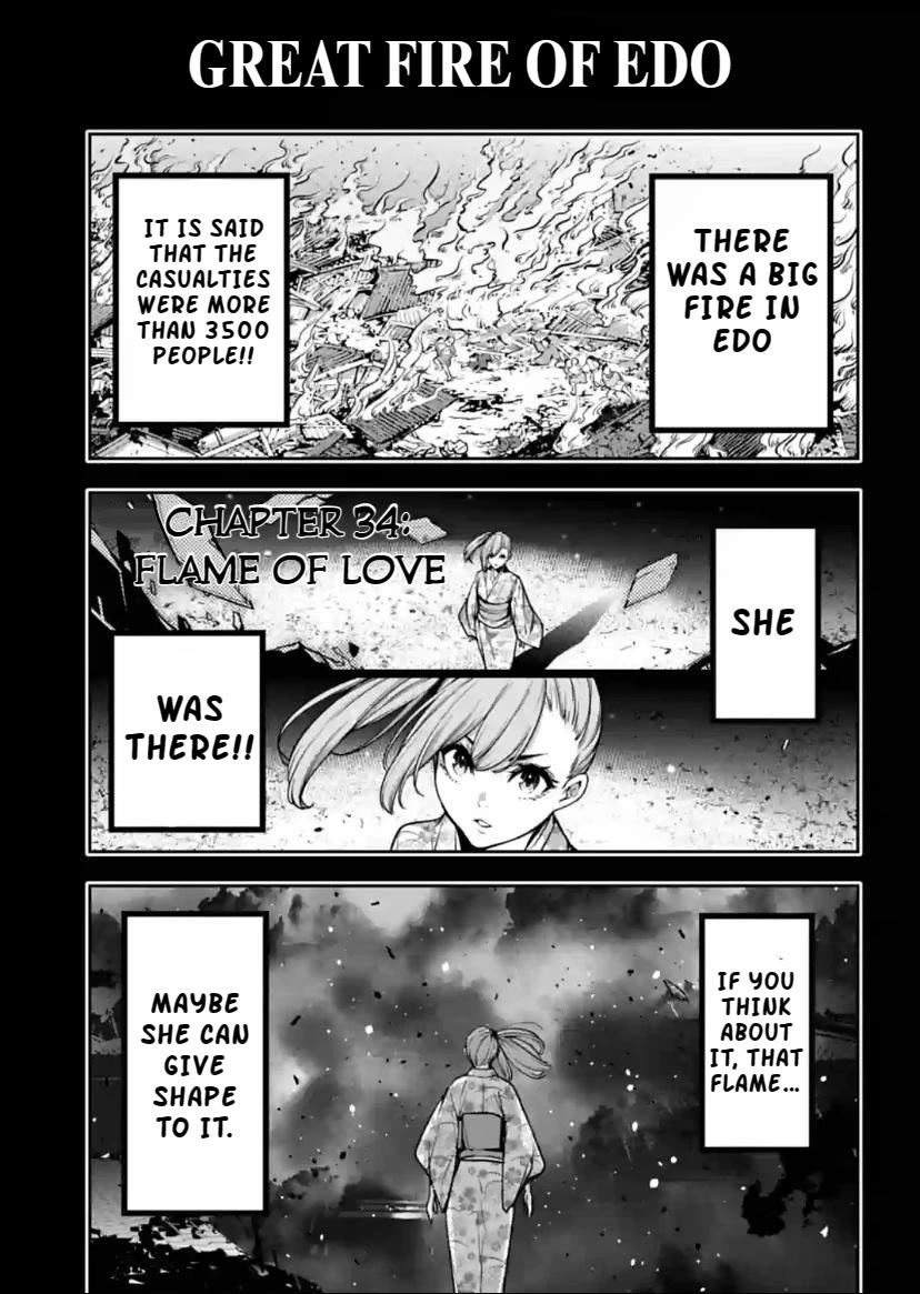 Majo Taisen - The War of Greedy Witches Chapter 34 page 1 - Chapter 34: Flame of Love