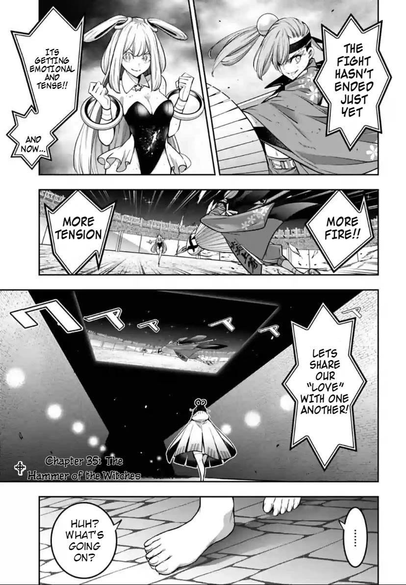 Majo Taisen - The War of Greedy Witches Chapter 35 page 1 - Chapter 35: The Hammer of The Witches