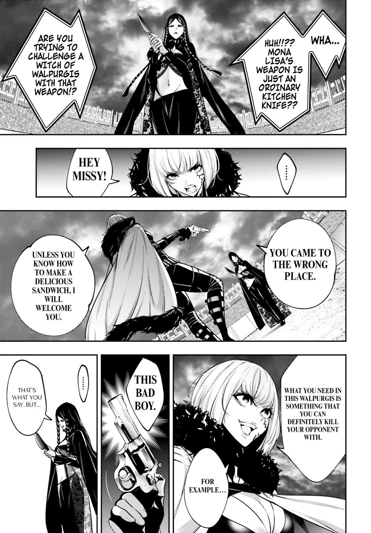 Majo Taisen - The War of Greedy Witches Chapter 38 page 12 - Chapter 38: Immortal Existence
