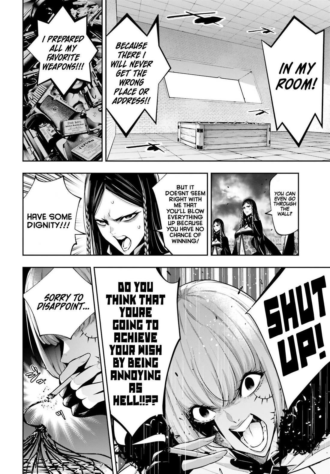 Majo Taisen - The War of Greedy Witches Chapter 42 page 22 - Chapter 42: Deduction