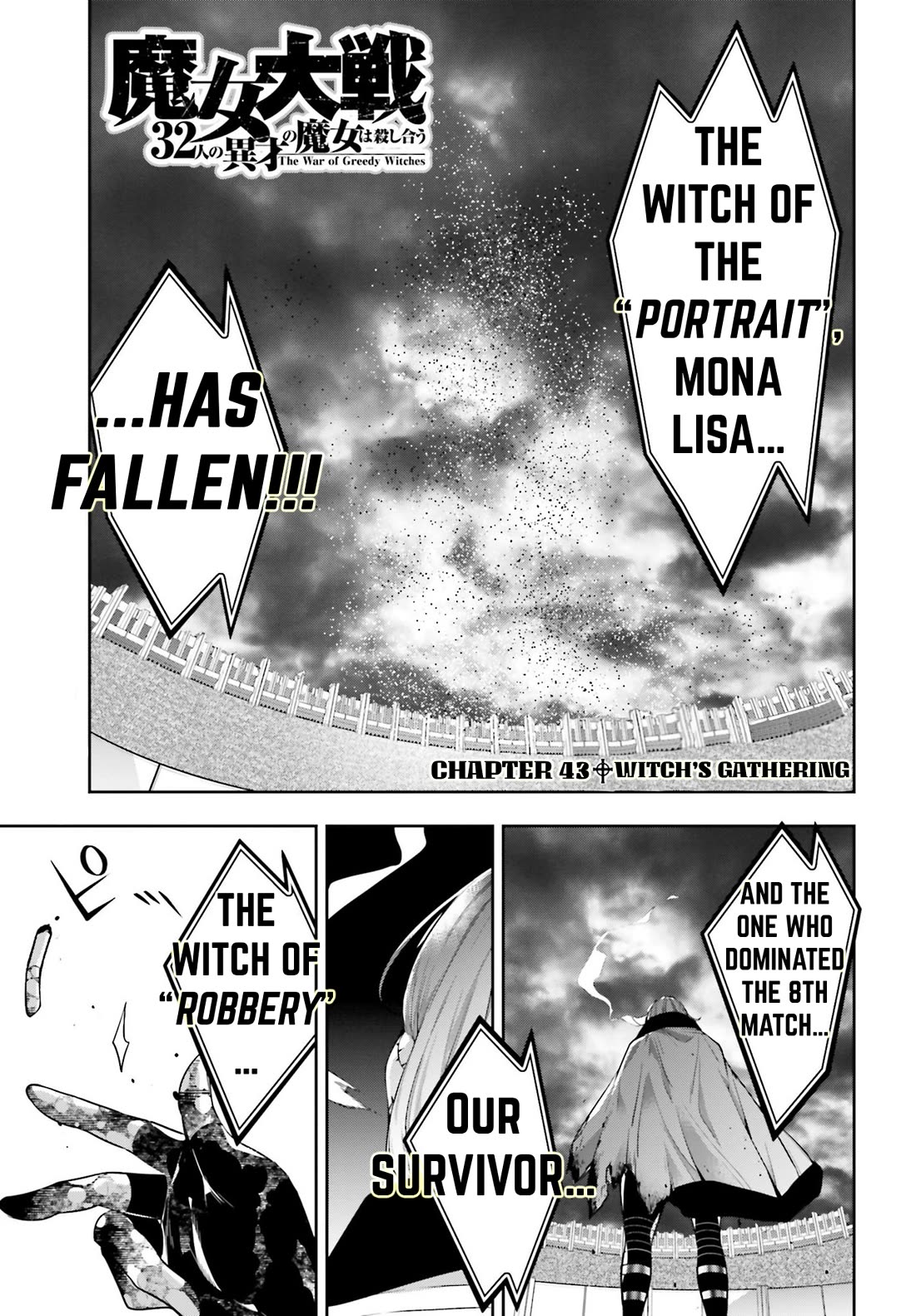 Majo Taisen - The War of Greedy Witches Chapter 43 page 1 - Chapter 43: Witch's Gathering