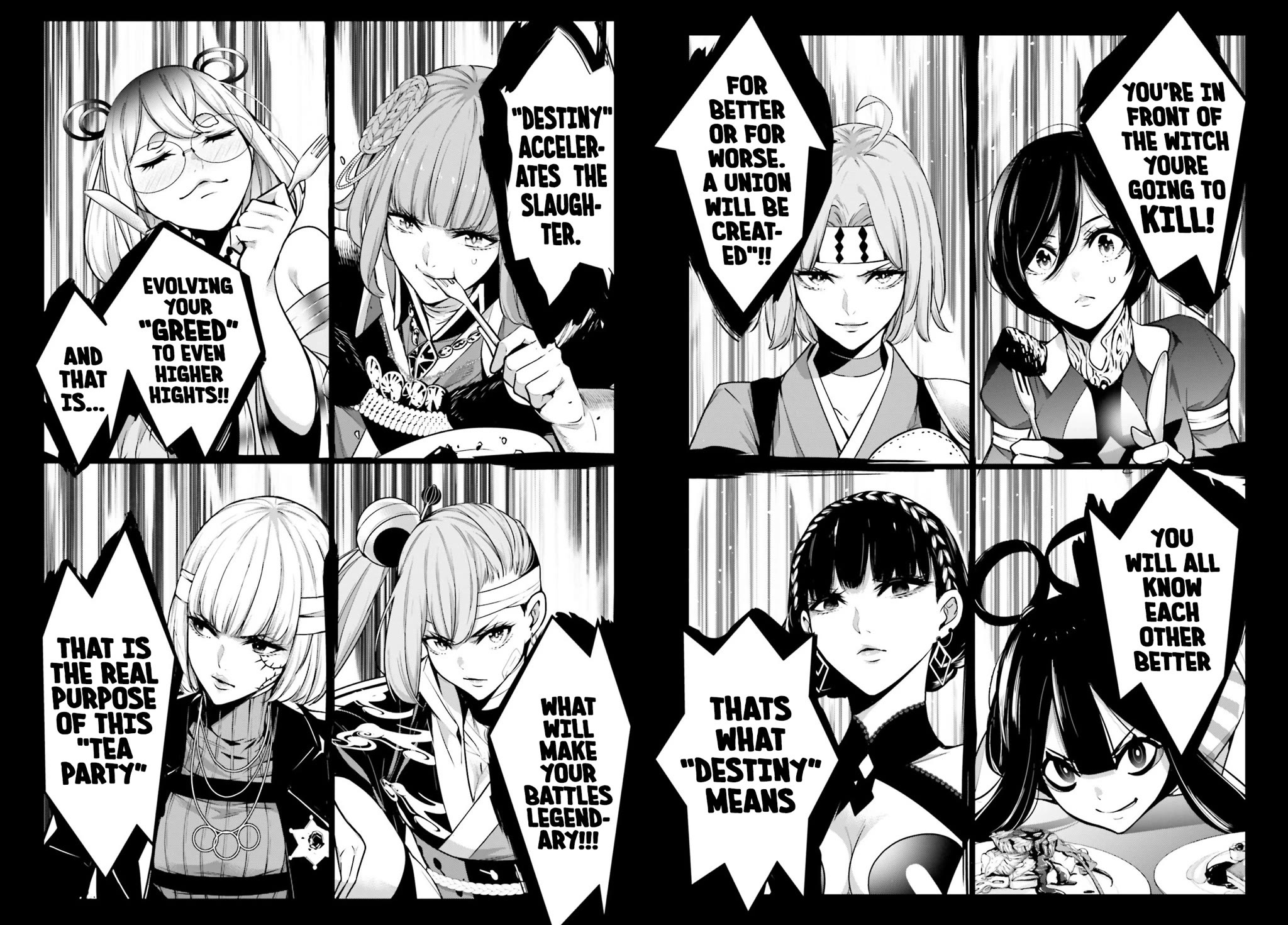 Majo Taisen - The War of Greedy Witches Chapter 43 page 18 - Chapter 43: Witch's Gathering