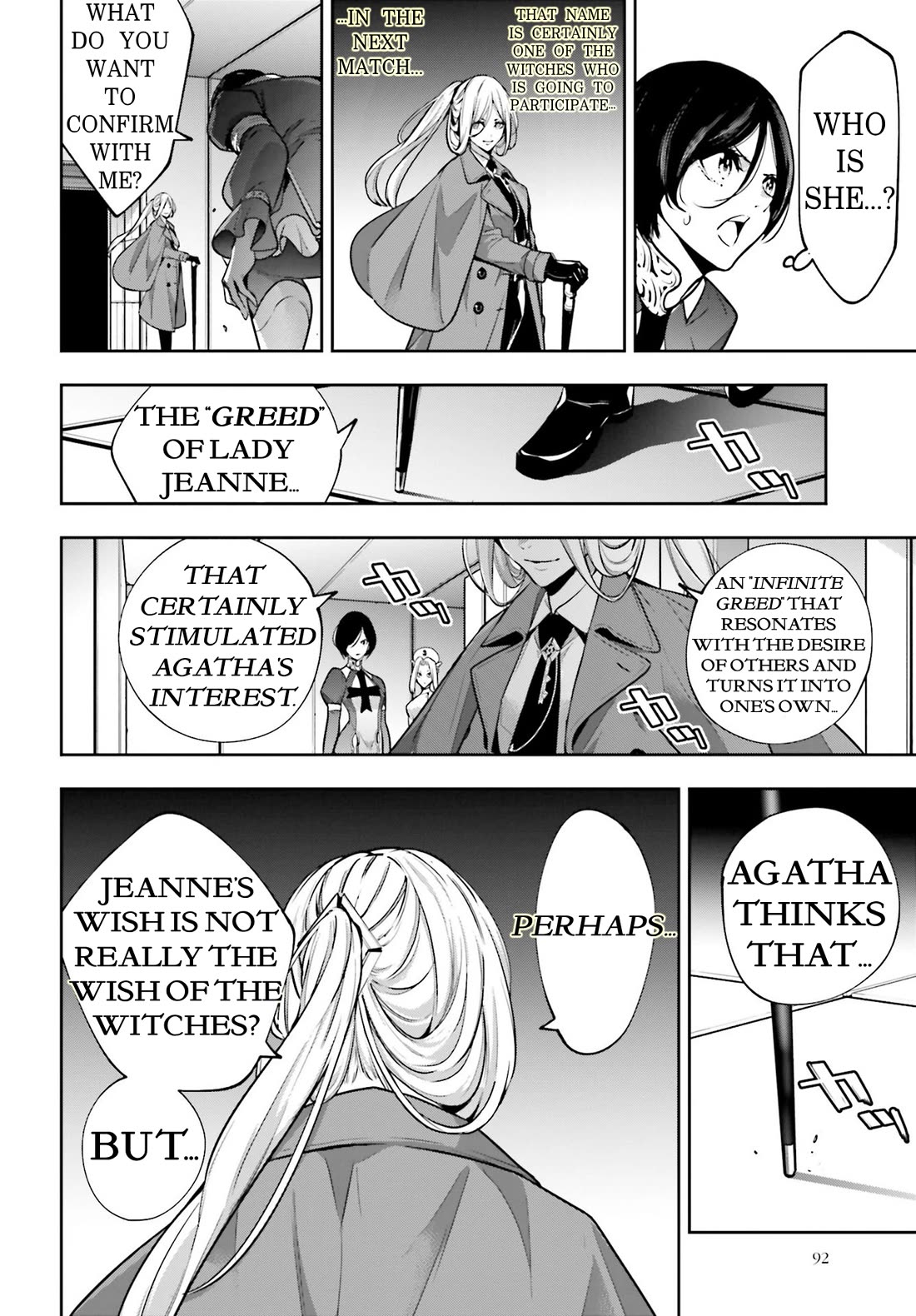 Majo Taisen - The War of Greedy Witches Chapter 43 page 8 - Chapter 43: Witch's Gathering