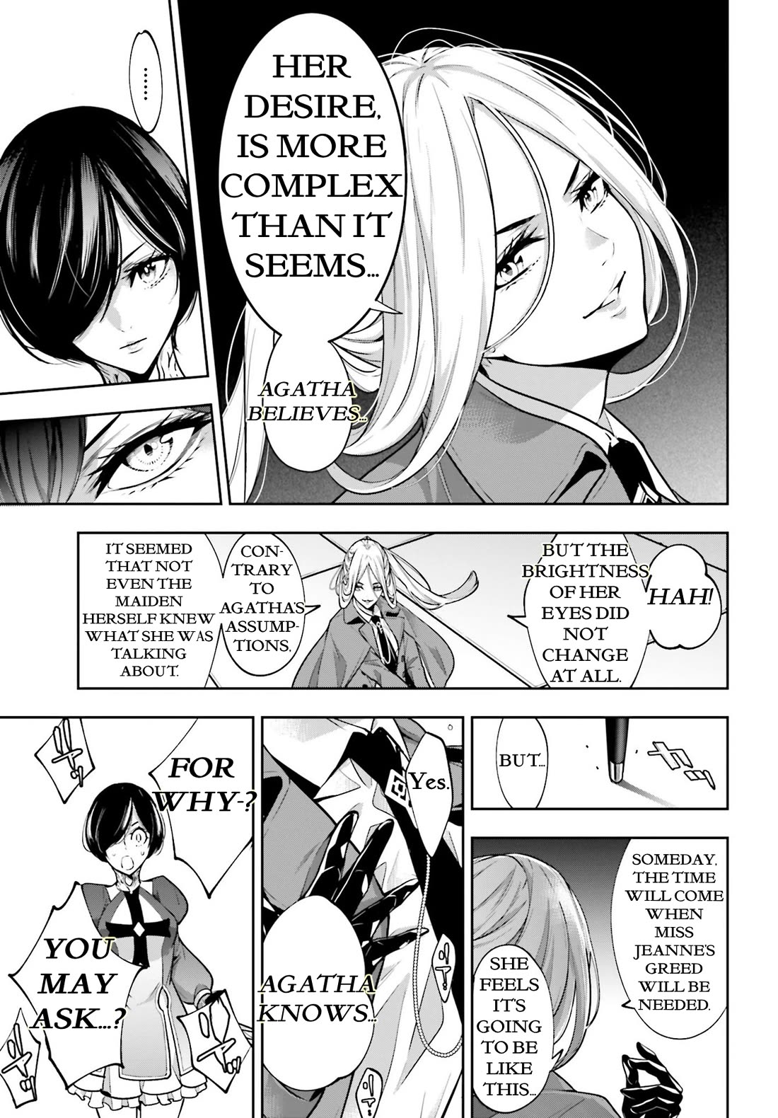 Majo Taisen - The War of Greedy Witches Chapter 43 page 9 - Chapter 43: Witch's Gathering