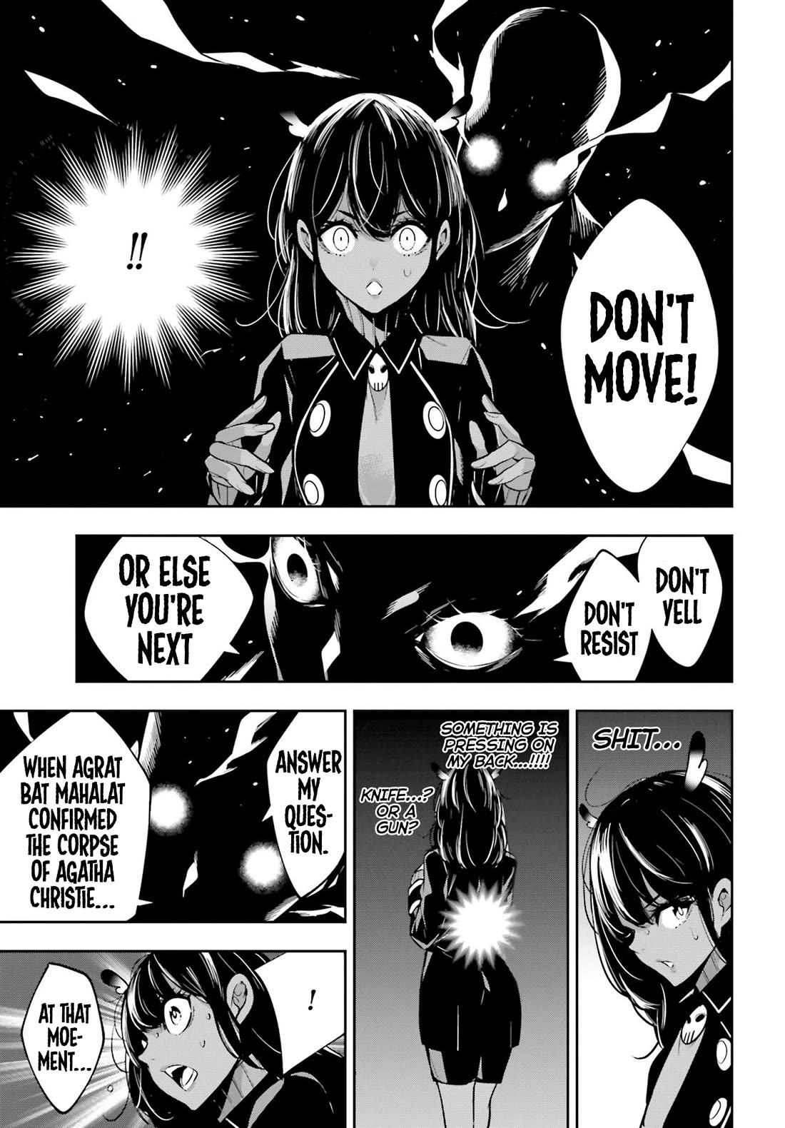 Majo Taisen - The War of Greedy Witches Chapter 44 page 25 - Chapter 44: Murder In The Waiting Room