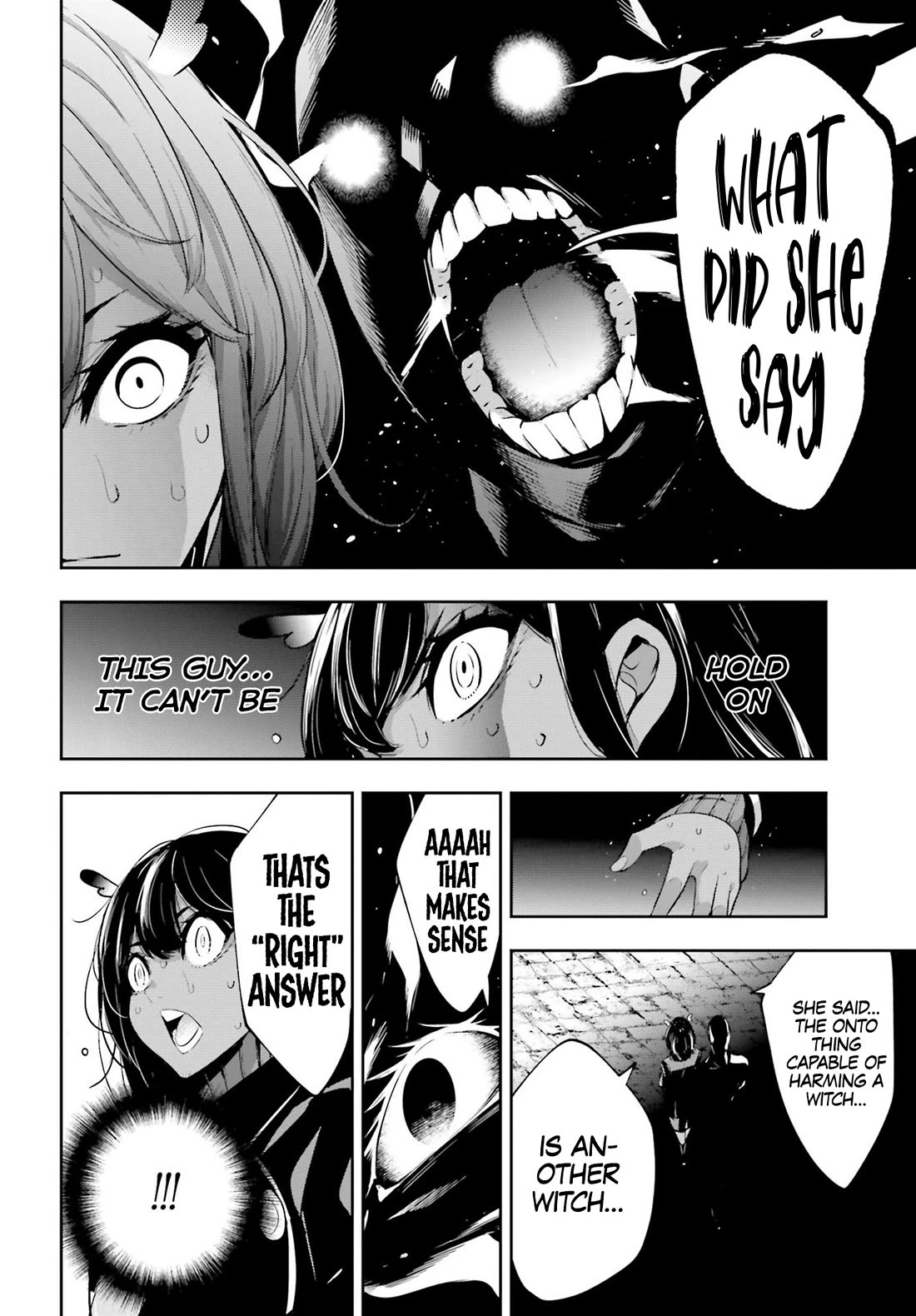 Majo Taisen - The War of Greedy Witches Chapter 44 page 26 - Chapter 44: Murder In The Waiting Room