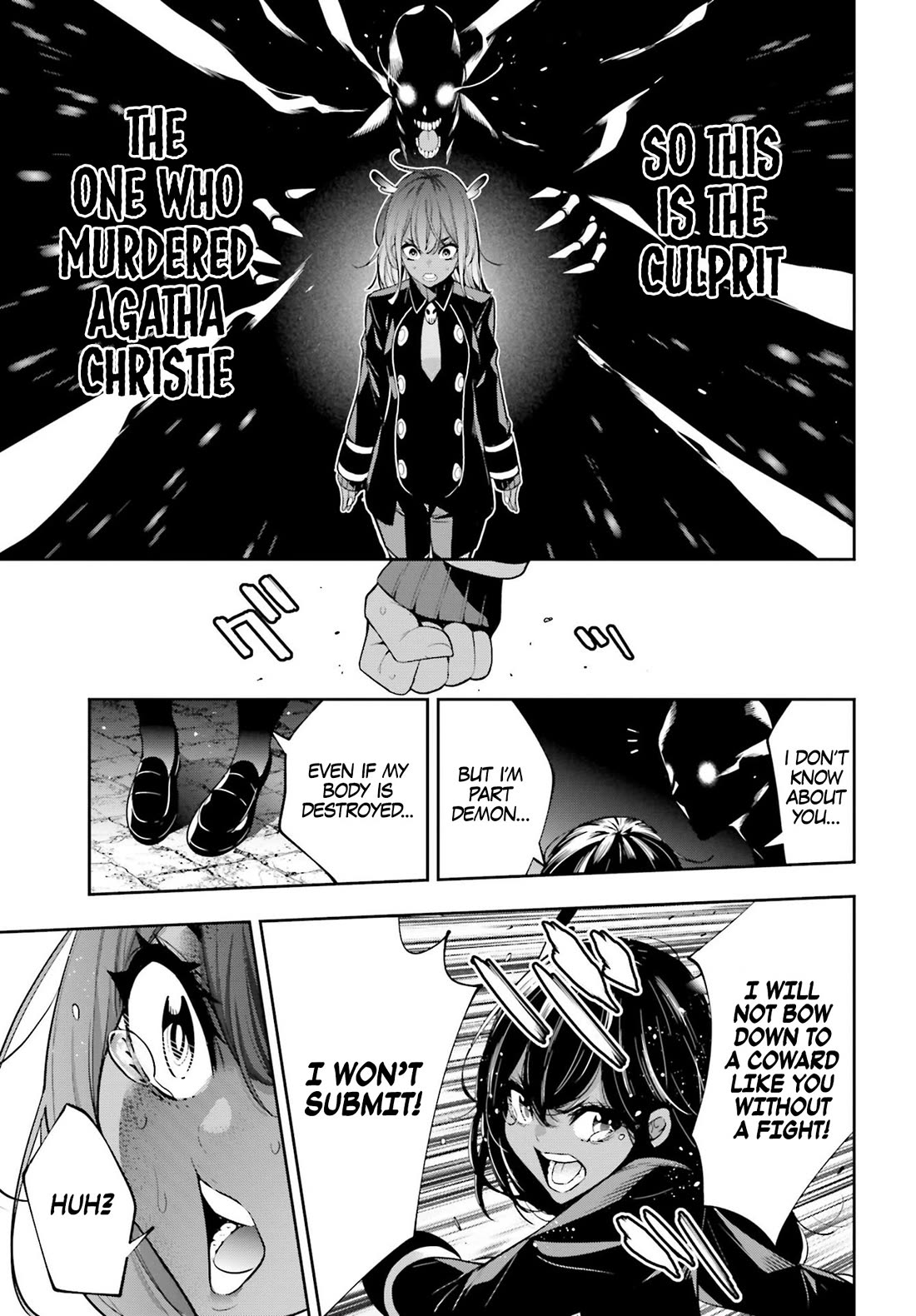 Majo Taisen - The War of Greedy Witches Chapter 44 page 27 - Chapter 44: Murder In The Waiting Room