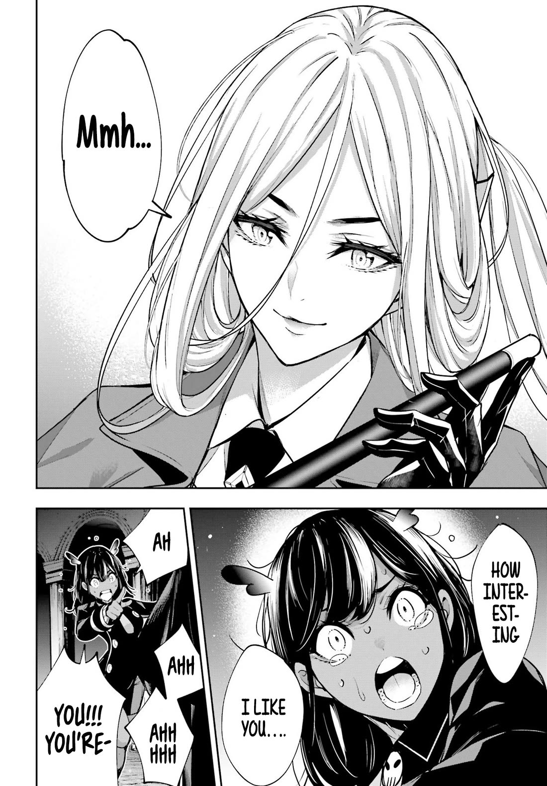 Majo Taisen - The War of Greedy Witches Chapter 44 page 28 - Chapter 44: Murder In The Waiting Room