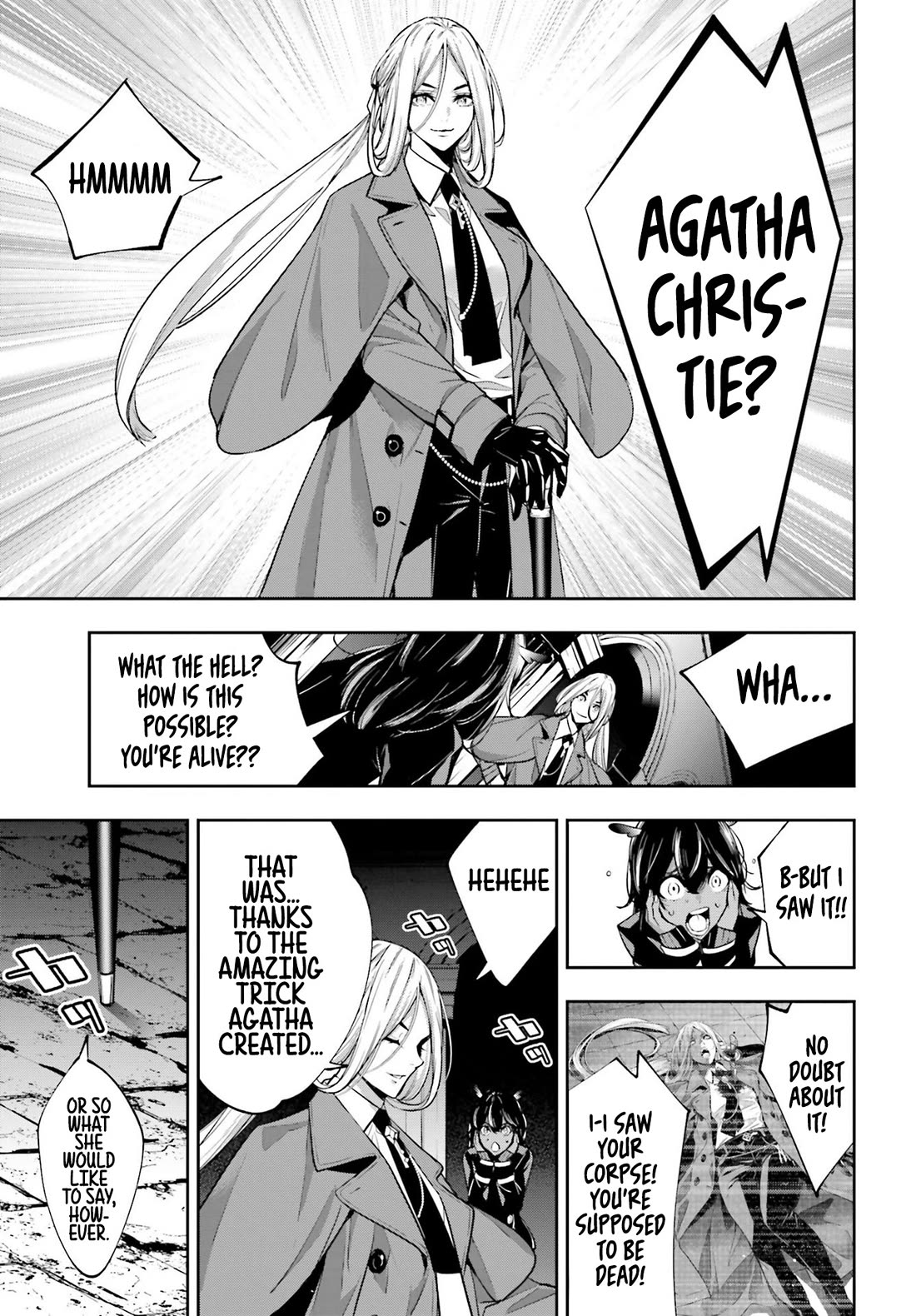 Majo Taisen - The War of Greedy Witches Chapter 44 page 29 - Chapter 44: Murder In The Waiting Room
