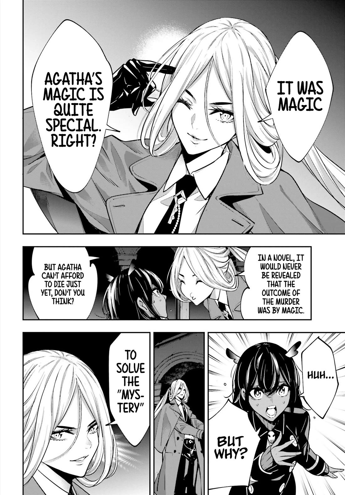 Majo Taisen - The War of Greedy Witches Chapter 44 page 30 - Chapter 44: Murder In The Waiting Room