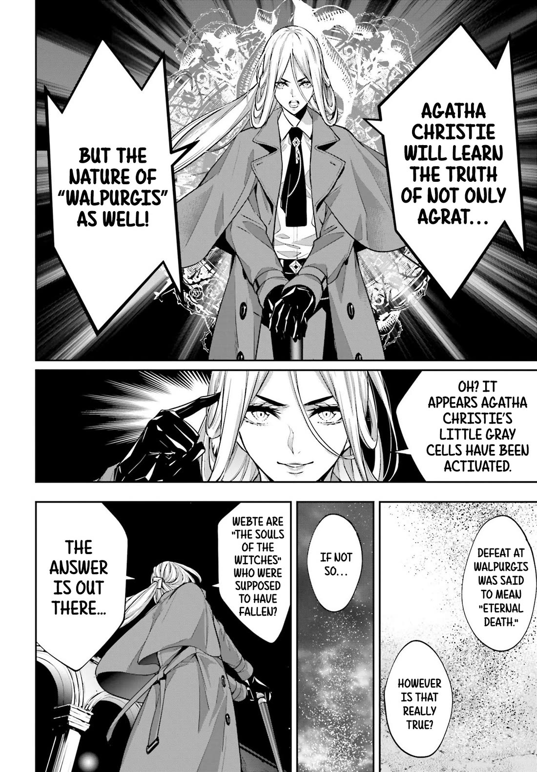 Majo Taisen - The War of Greedy Witches Chapter 44 page 32 - Chapter 44: Murder In The Waiting Room