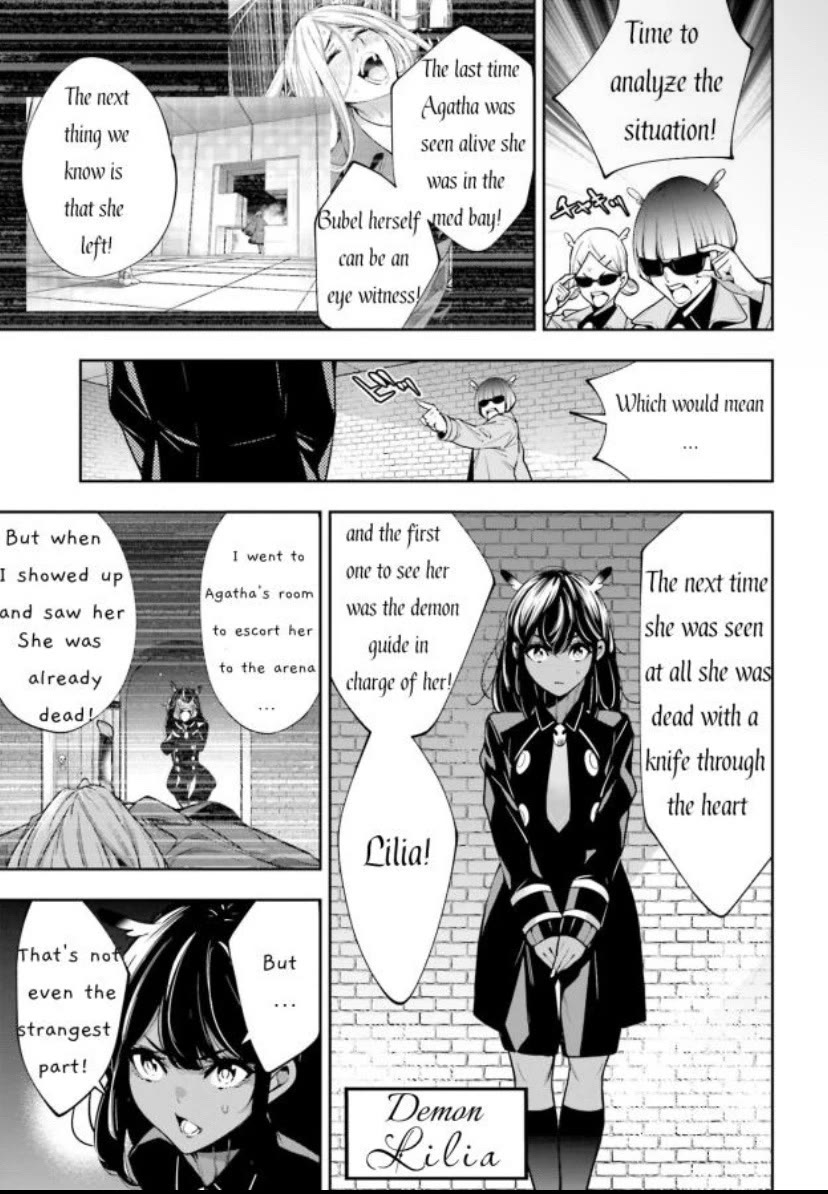 Majo Taisen - The War of Greedy Witches Chapter 44 page 7 - Chapter 44: Murder In The Waiting Room