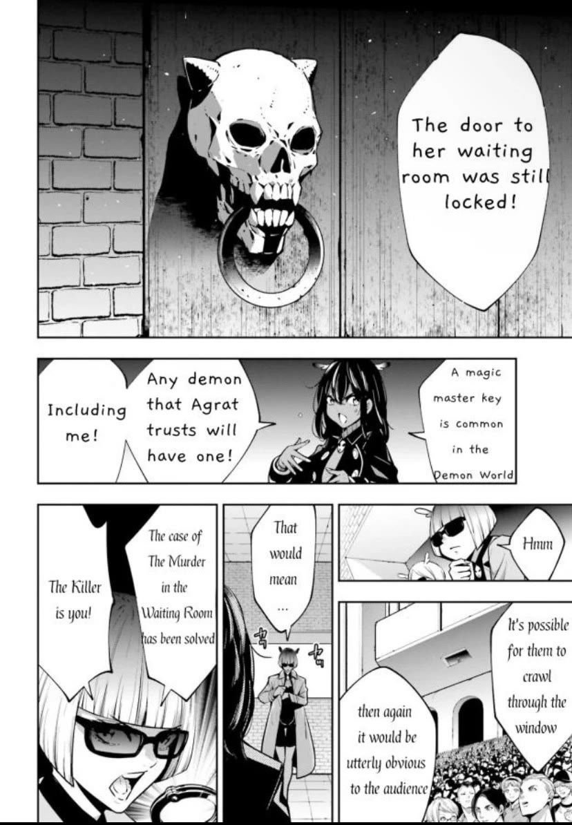 Majo Taisen - The War of Greedy Witches Chapter 44 page 8 - Chapter 44: Murder In The Waiting Room
