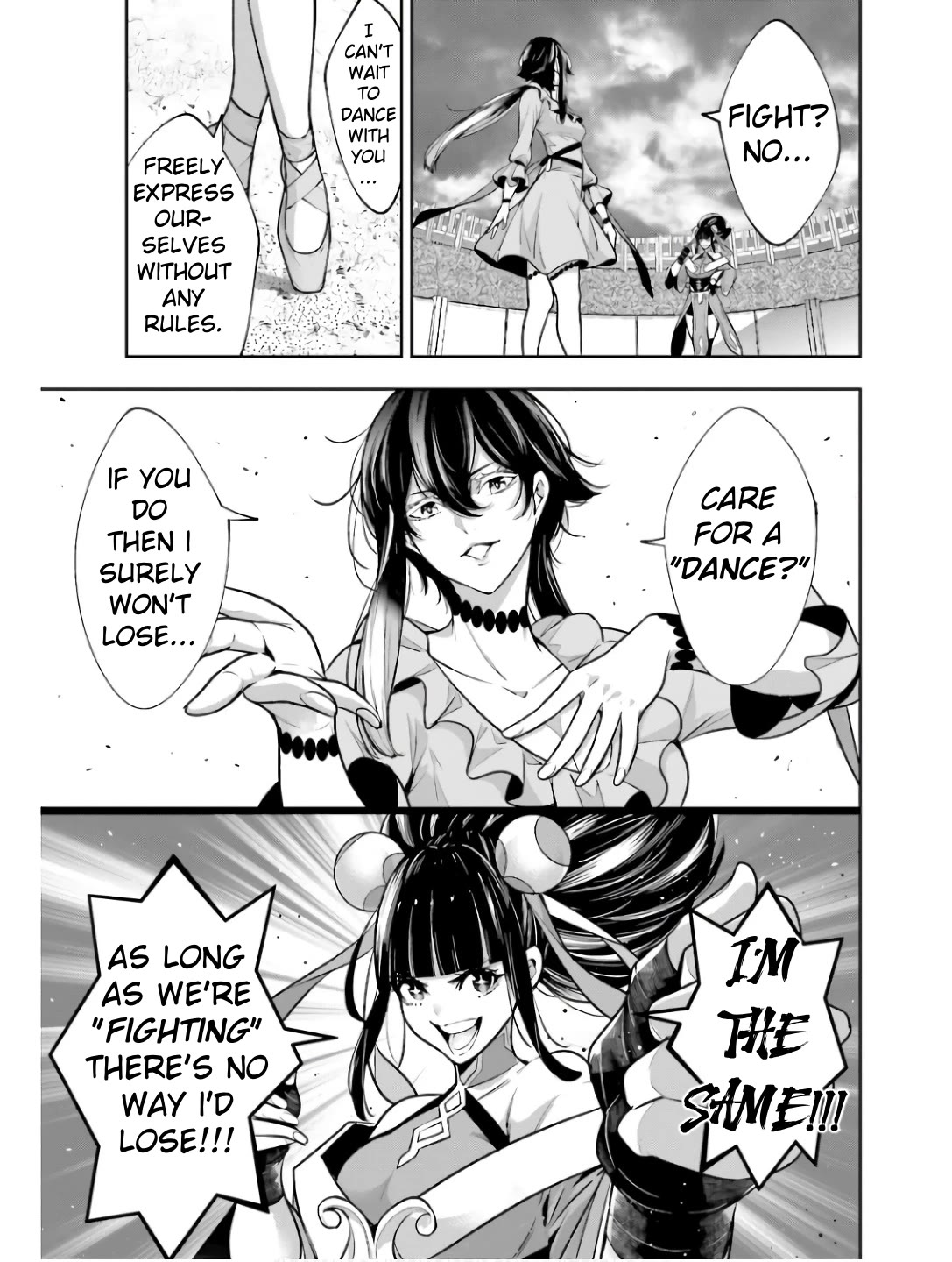 Majo Taisen - The War of Greedy Witches Chapter 45 page 12 - Chapter 45: Of Fight and Dance