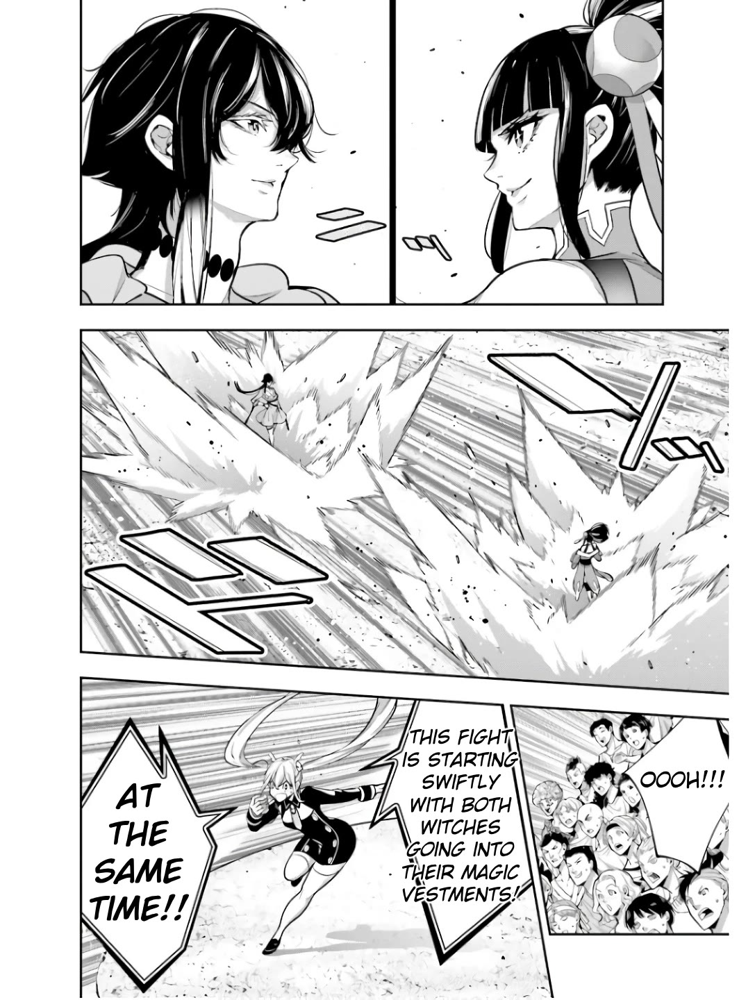Majo Taisen - The War of Greedy Witches Chapter 45 page 13 - Chapter 45: Of Fight and Dance