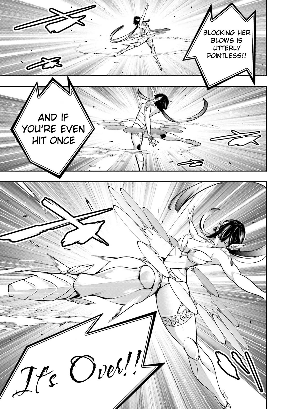 Majo Taisen - The War of Greedy Witches Chapter 46 page 10 - Chapter 46: The Fist of the Spear and Shield in One