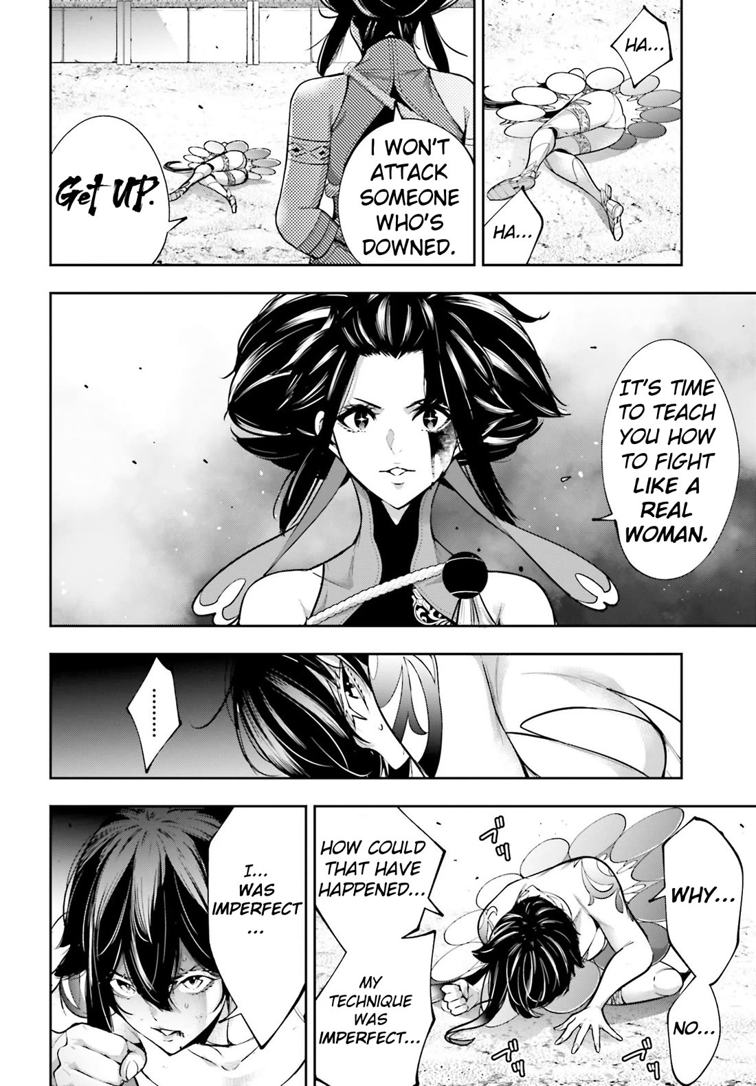 Majo Taisen - The War of Greedy Witches Chapter 46 page 15 - Chapter 46: The Fist of the Spear and Shield in One