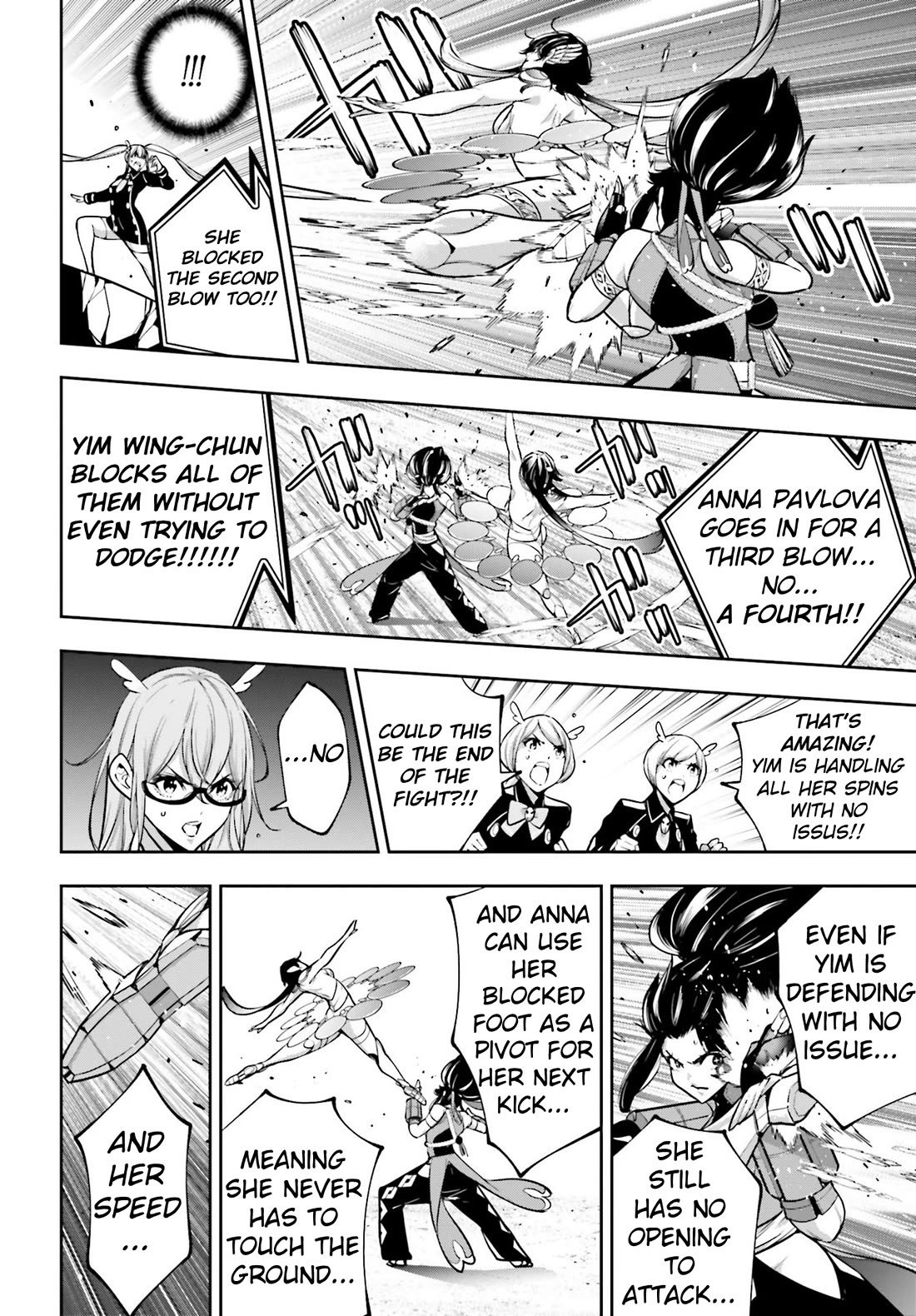 Majo Taisen - The War of Greedy Witches Chapter 46 page 19 - Chapter 46: The Fist of the Spear and Shield in One