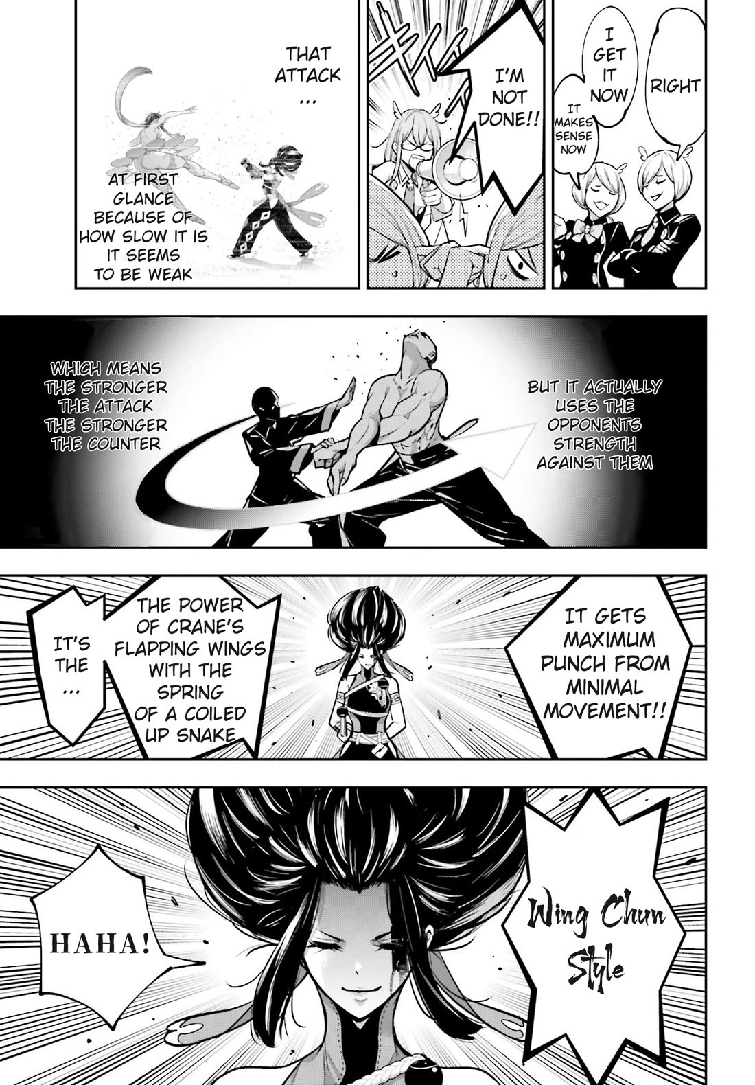 Majo Taisen - The War of Greedy Witches Chapter 46 page 27 - Chapter 46: The Fist of the Spear and Shield in One