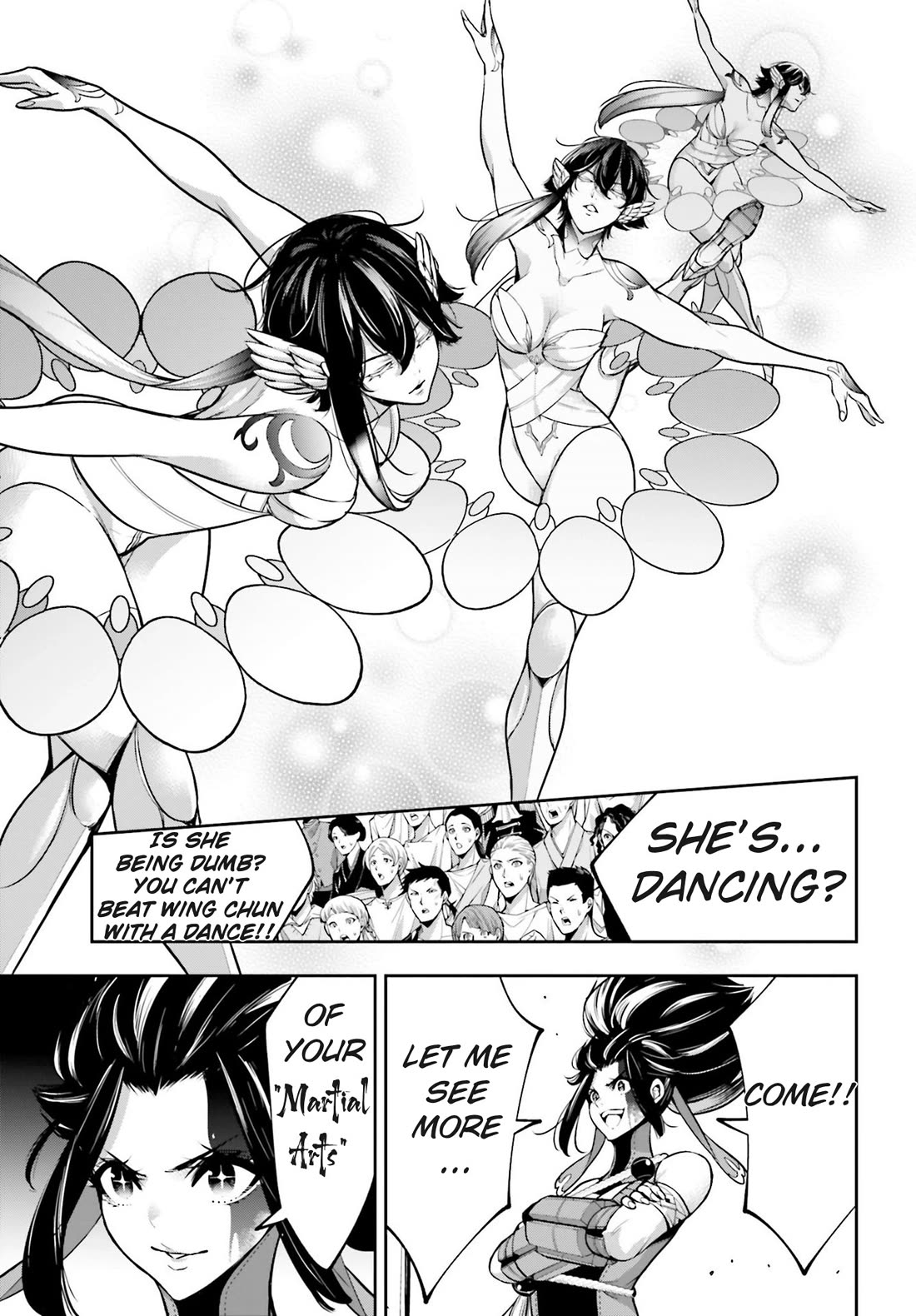 Majo Taisen - The War of Greedy Witches Chapter 46 page 31 - Chapter 46: The Fist of the Spear and Shield in One