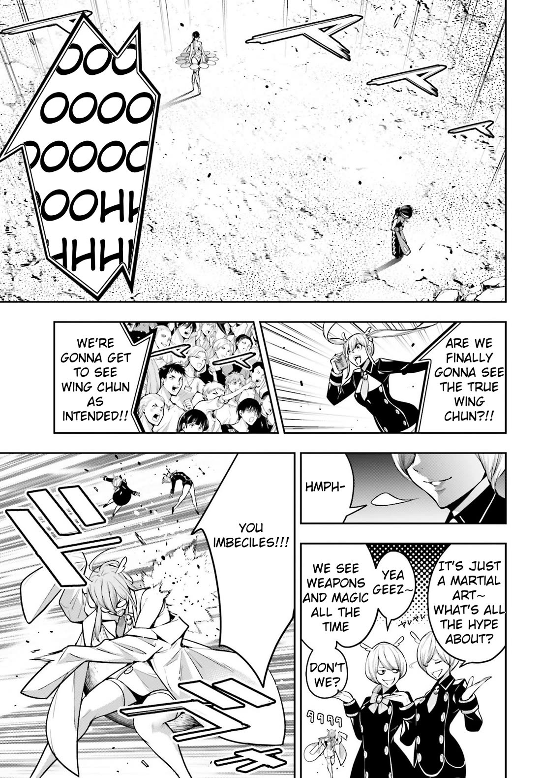 Majo Taisen - The War of Greedy Witches Chapter 46 page 6 - Chapter 46: The Fist of the Spear and Shield in One