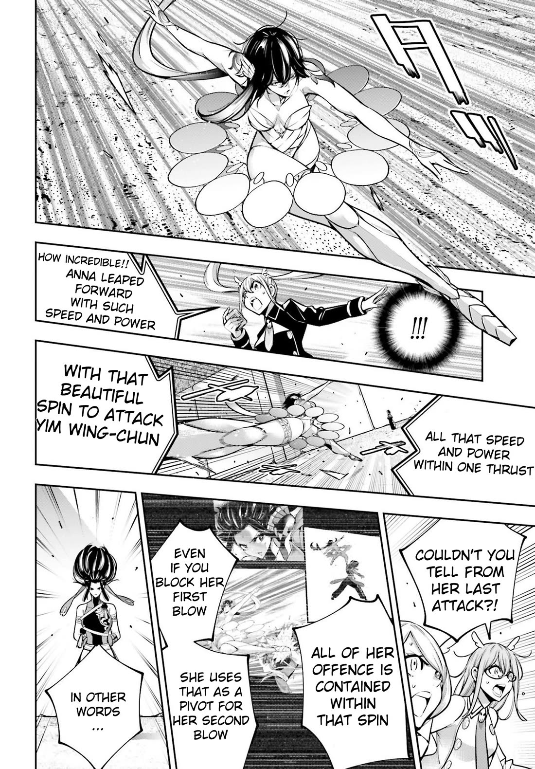 Majo Taisen - The War of Greedy Witches Chapter 46 page 9 - Chapter 46: The Fist of the Spear and Shield in One