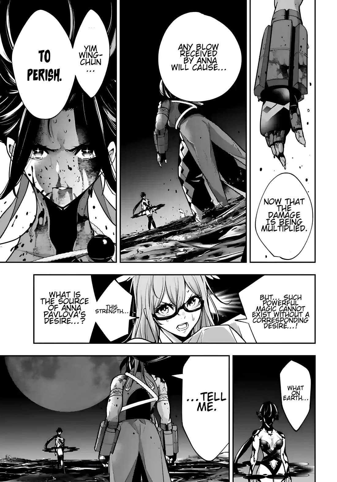 Majo Taisen - The War of Greedy Witches Chapter 48 page 17 - Chapter 48: The Monster of Pursuit