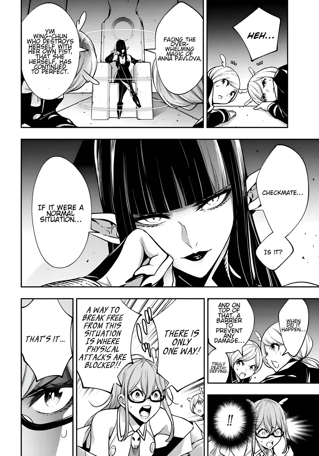 Majo Taisen - The War of Greedy Witches Chapter 48 page 21 - Chapter 48: The Monster of Pursuit