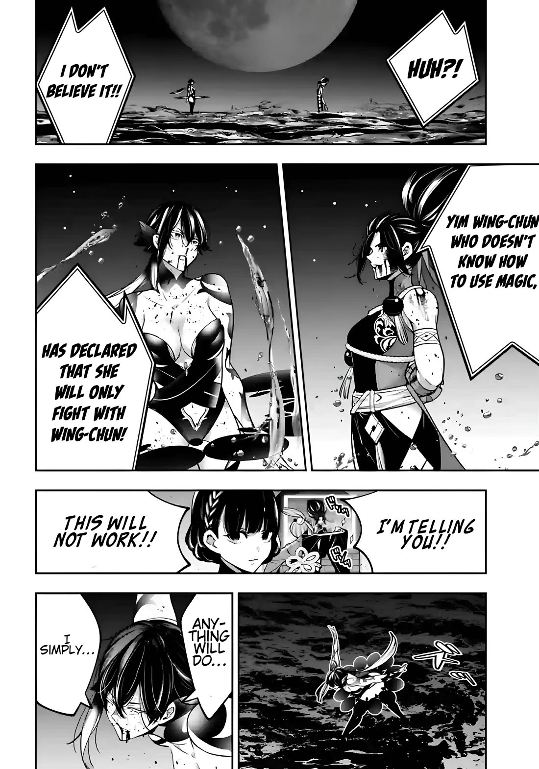 Majo Taisen - The War of Greedy Witches Chapter 48 page 27 - Chapter 48: The Monster of Pursuit
