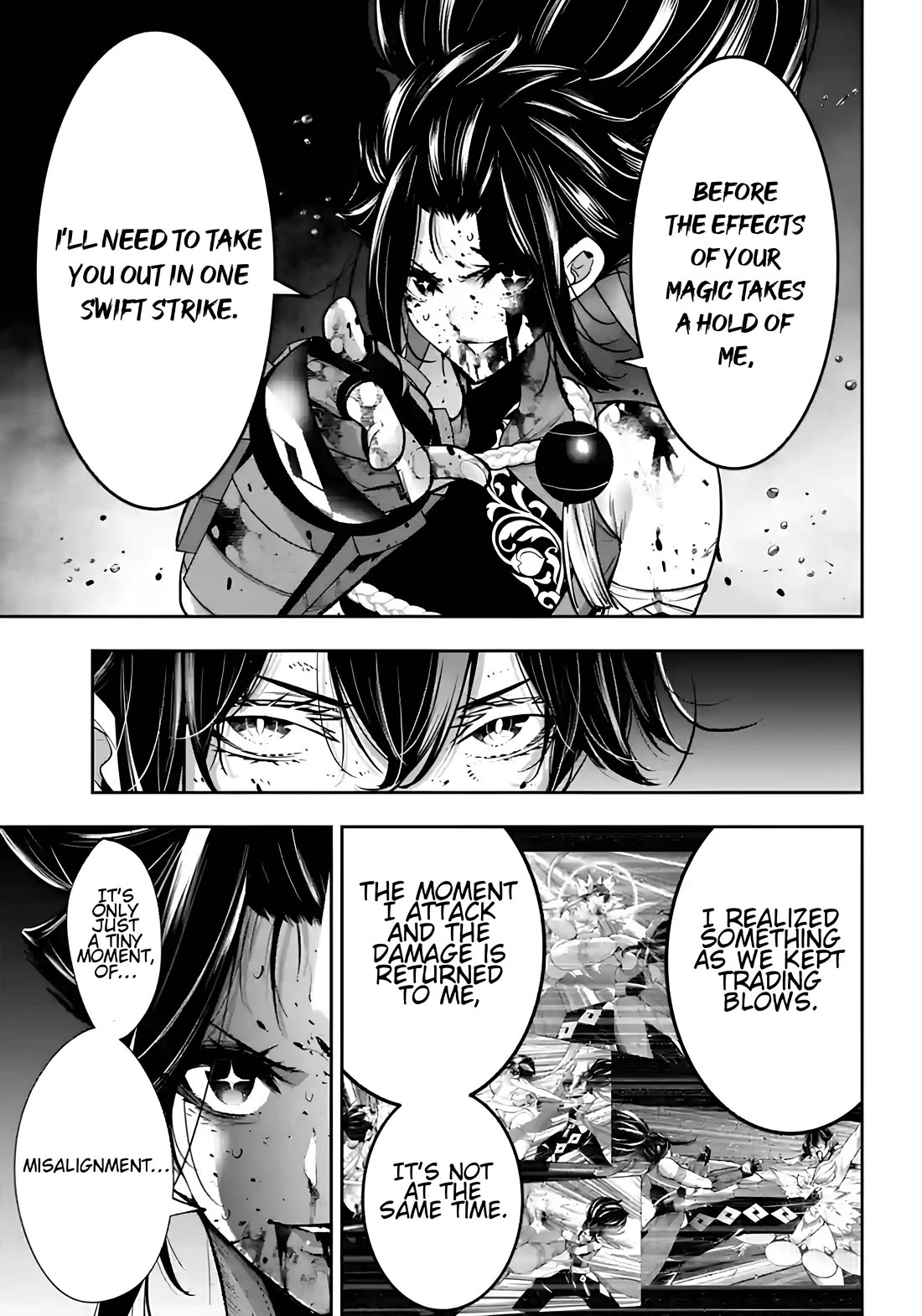 Majo Taisen - The War of Greedy Witches Chapter 48 page 36 - Chapter 48: The Monster of Pursuit