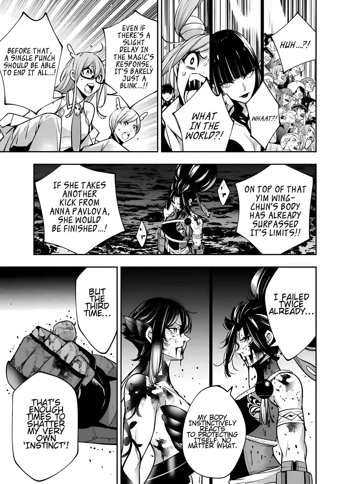 Majo Taisen - The War of Greedy Witches Chapter 48 page 38 - Chapter 48: The Monster of Pursuit