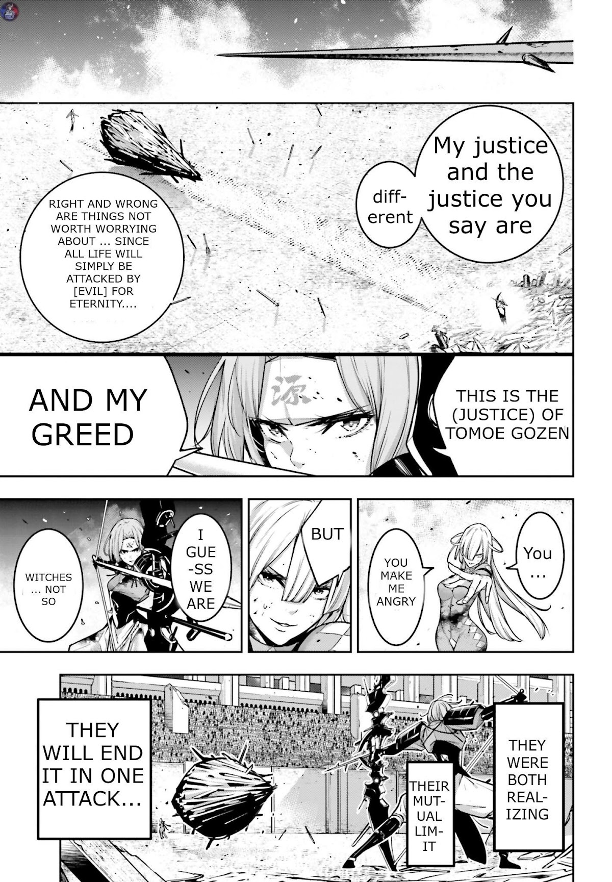 Majo Taisen - The War of Greedy Witches Chapter 5 page 33 - Chapter 5
