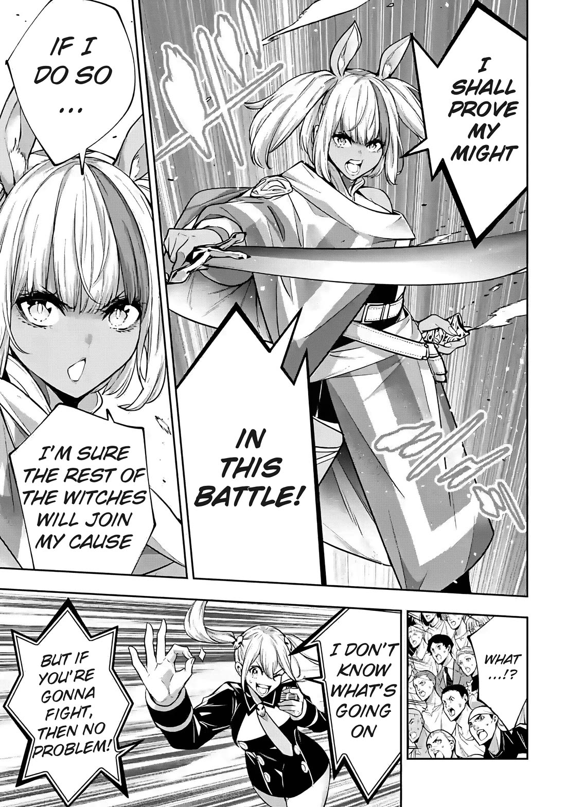 Majo Taisen - The War of Greedy Witches Chapter 50 page 33 - Chapter 50: Cooperation