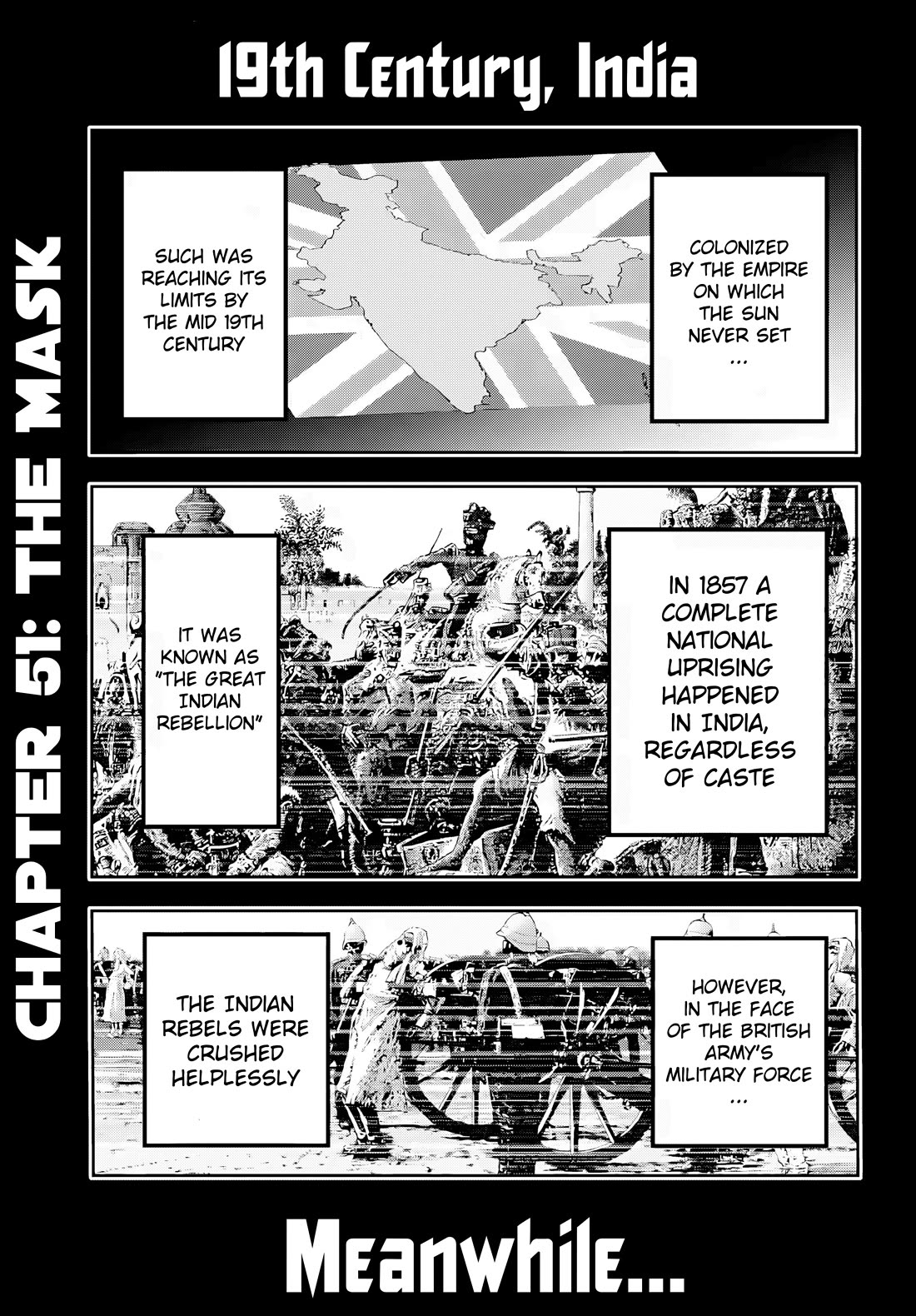 Majo Taisen - The War of Greedy Witches Chapter 51 page 1 - Chapter 51: The Mask