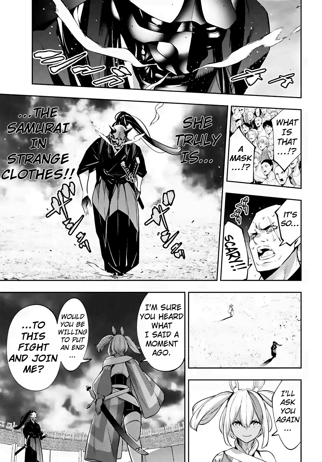 Majo Taisen - The War of Greedy Witches Chapter 51 page 13 - Chapter 51: The Mask