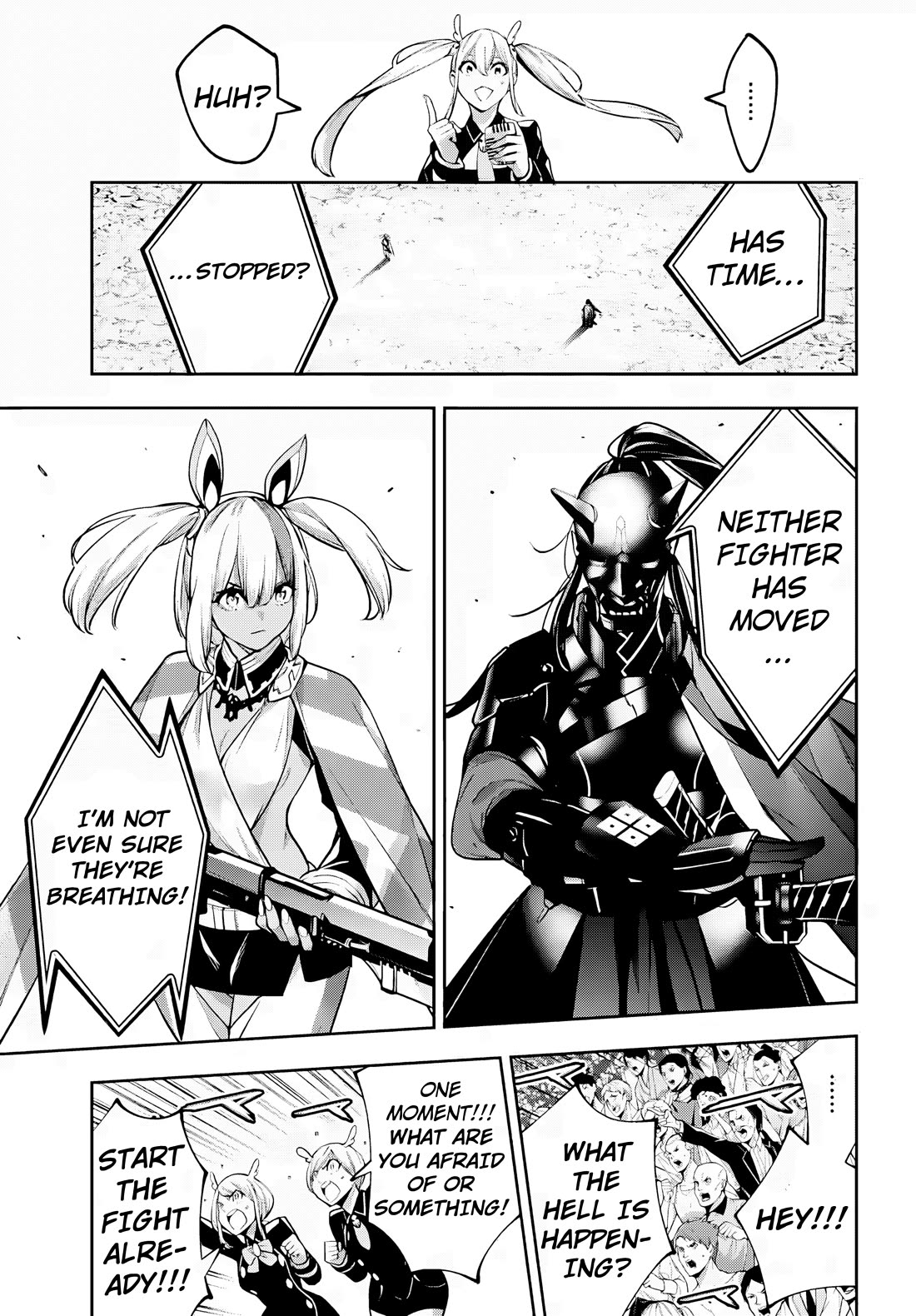 Majo Taisen - The War of Greedy Witches Chapter 51 page 23 - Chapter 51: The Mask