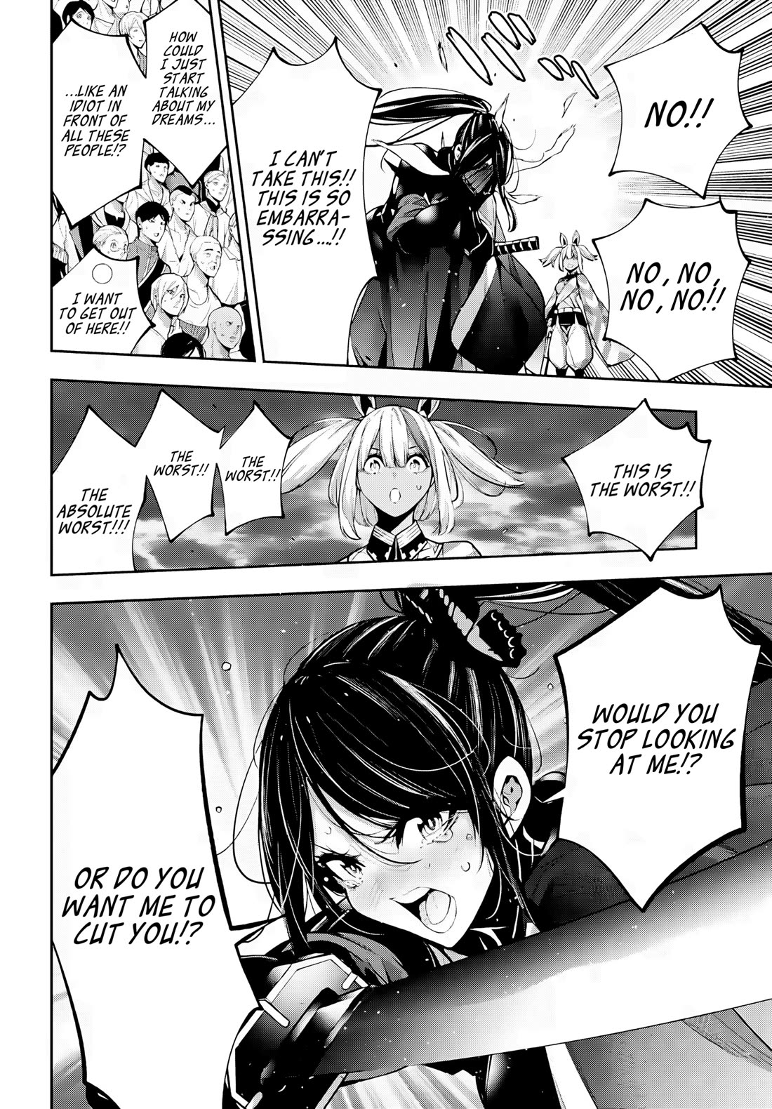 Majo Taisen - The War of Greedy Witches Chapter 51 page 38 - Chapter 51: The Mask