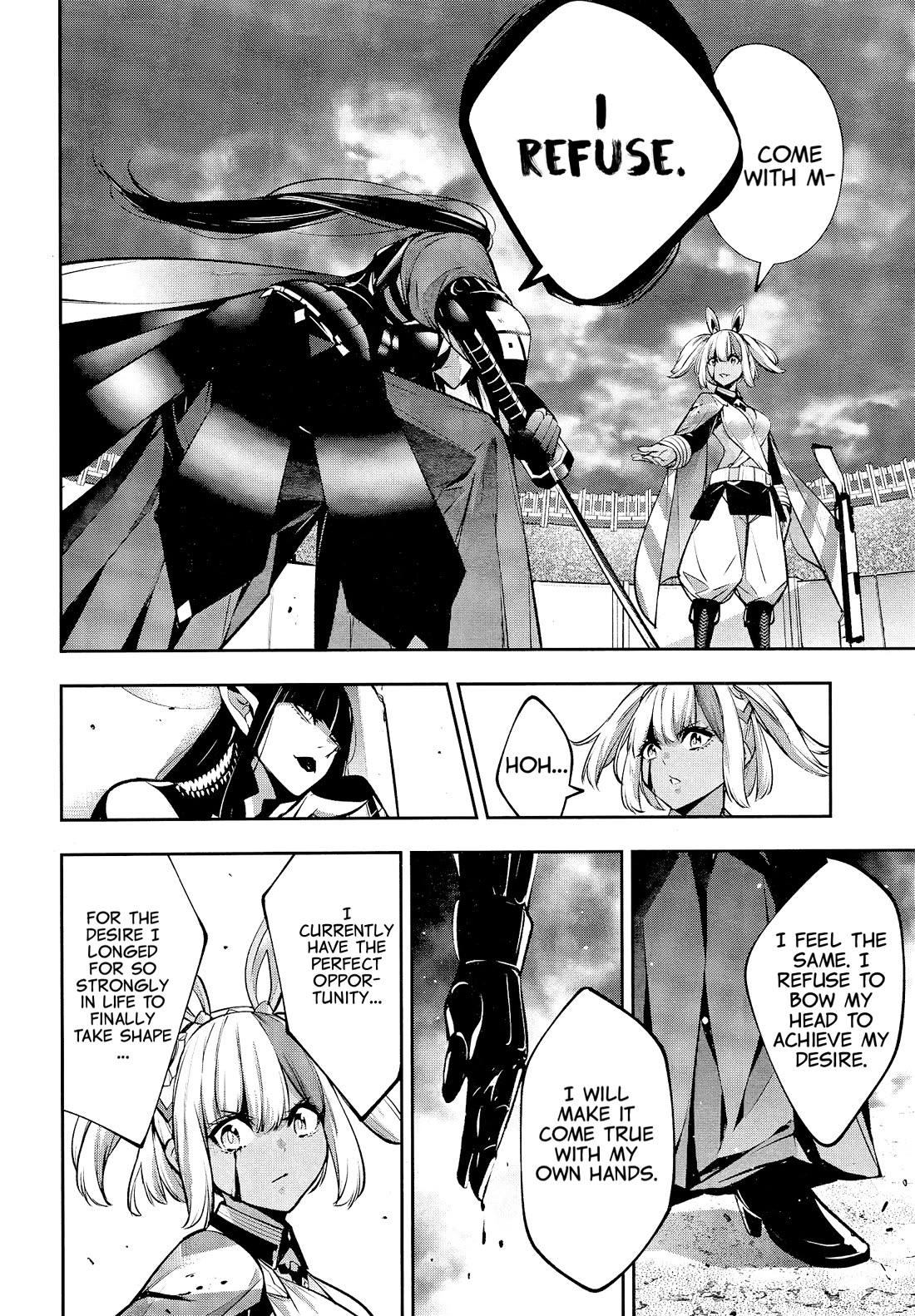 Majo Taisen - The War of Greedy Witches Chapter 54 page 40 - Chapter 54: The Day She Became a Hero