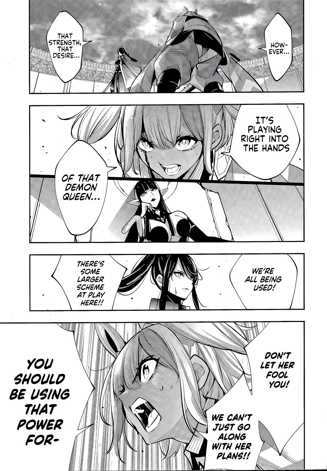Majo Taisen - The War of Greedy Witches Chapter 55 page 23 - Chapter 55: Awakening